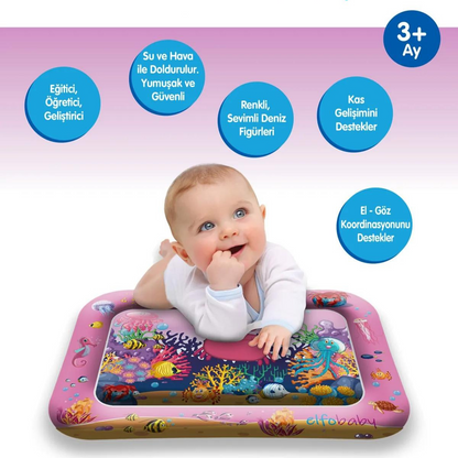 ZeyBaby Tummy Time Su Oyun Matı