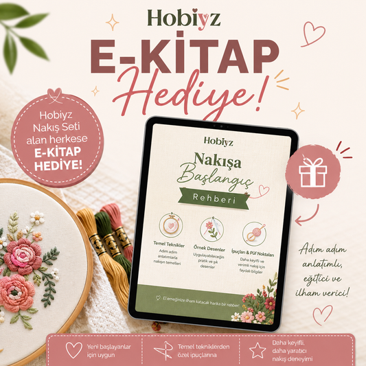 Hobiyz Nakış Eğitimi E-kitabı
