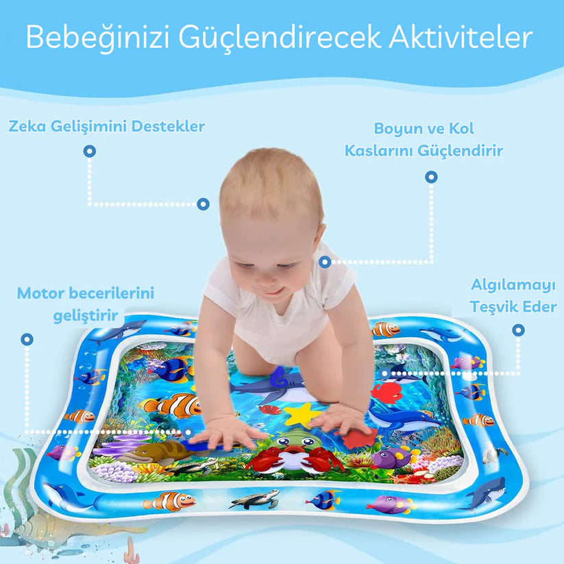 ZeyBaby Tummy Time Su Oyun Matı